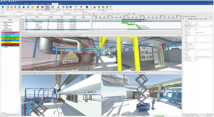SYNCHRO-4D 數字施工環境